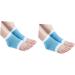 minkissy Socks Moisturizing Heel Socks for Cracked Heels Blue Open Toe spa Gel Socks for Lotion Overnight toeless spa Socks Vented Heel Socks Foot Cover Men and Women Protector Spa - Buy Online on SooperMarket.com
