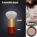 Premium OYE Goat Hair Makeup Brush Set - Luxury Gift for Birthday | Superior to Horse Hair & Synthetic Brushes - Buy Online on SooperMarket.com