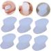 8pcs Toe Separator & Nail Protector Set | Big Toe Night Splint & Yoga Separator | Bunion Guard & Orthotic Foot Support | White Sebs Gel Material - Buy Online on SooperMarket.com