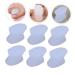8pcs Hallux Valgus Separator Thumb Splint Nail Protector Set - Silicone Cushion for Big Toe, Hammer Toe, Bunion Relief - Foot Yoga Brace for Night Support - Buy Online on SooperMarket.com