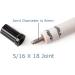 Ergonomic Joint Protectors for Pool Cue, 5/16 X 18 Size - 2 Sets | AB Earth - Buy Online on SooperMarket.com