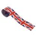 6 Yards Union Jack Ribbon 38mm Flag Printed Grosgrain Ribbon for Hair Bow Making Supplies Jubilee Ribbon Flag Bracelet Crafts DIY Accessories (A paragraph)