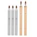 Double Ended and Single Ended Nylon Bristle Lip Brush Retractable Lip Brush Portable Multipurpose Lip Makeup Brush for Travel Home Lip Brush Applicators for Lipstick Lip Gloss Lip