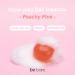 Be Bare Aqua Jelly Ball Cleanser - Daily Korean Face Wash for Dry Skin with AHA BHA & Allantoin - Hydrating Exfoliant - Peachy Pink (1.41oz - Buy Online on SooperMarket.com