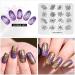 Alexnailart Nail Stamping Plate Multi-Pattern Print Image Stamper Scraper Tool FL019 - Buy Online on SooperMarket.com