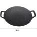 34cm Grill Pan Korean Round Non-Stick Barbecue Camping Pan Travel Outdoor Frying Barbecue Accessories L5I5 BBQ - Buy Online on SooperMarket.com