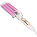 Ceramic 3 Barrel Curling Iron Wand for All Hair Types | Adjustable Temperature & 360 Swivel | Essential Styling Tool (US Plug - Buy Online on SooperMarket.com