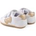 Cheerful Mario Baby First Walking Shoes | Soft PU Leather | Anti-Slip Sole | 6-12 Months | Gold - Buy Online on SooperMarket.com