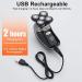 5D Floating Heads Electric Shaver - 5 in 1 Rechargeable Razor & Hair Clipper for Men | Nose & Ear Trimmer & Facial Cleaning Brush - International Shipping - Buy Online on SooperMarket.com