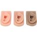 ZJchao 3Pcs Silicone Ear Model - 3 Colors Soft & Flexible Right Ear Simulation Display Props - Buy Online on SooperMarket.com