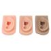 3-Part Soft Silicone Ear Model - Flexible & Reusable Right Ear in 3 Colors | Ideal for Teaching & Demonstrations - Buy Online on SooperMarket.com