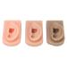 Ear Model Flexible Silicone 3 Colors Simulated Ear Model Right Ear for Acupuncture Practical Training