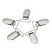Aokwawaliy straps clips made of metal straps clips 25 pieces fastening clip belt strap buckle hanging clip no glue bib clips babytron merch see illustration 38