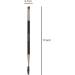 TB Tools for Beauty T4B Kashoki 412 Double-Sided Lash & Brow Brush | Durable Taklon Makeup Tool in Black & Gold - Buy Online on SooperMarket.com
