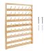 NW Wooden Thread Holder Sewing and Embroidery Thread Rack and Organizer Thread Rack for Sewing with Hanging Hooks for Wall(48-Spools)