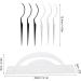 Lashes Display Rack Reusable False Eyelashes Display Sticks Clear Stand For Home - Buy Online on SooperMarket.com