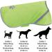 Reflective Dog Warning Vest - Safety Jacket with Lining Fabric | Robust Sizes in Neon Green for Enhanced Visibility - Buy Online on SooperMarket.com