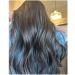 Sparkly Gold Hair Tinsel Extensions - Holographic 250 Strands for Women & Girls | Lake Blue - Buy Online on SooperMarket.com