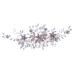 Gogogmee Headgear Bridal Hair Comb Bridal Headpieces for Wedding Bride Hair Comb Wedding Pearl Hair Comb Wedding Hair Accessories for Brides Wedding Hair Comb Wedding Headpiece for Bride