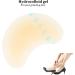 Hydrocolloid Gel Blister Bandages - Corn Stickers for Foot Care | Blister Prevention Pads - 42x62mm Half Moon Shape - Buy Online on SooperMarket.com