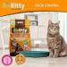 BioKitty Clumping Cat Litter Highly Absorbent Natural Mineral Bentonite Cat Sand Litter Scented Long Lasting Odour Control Cat Litter Cat Litter Clumping 10L (Baby Powder) Baby Powder Pack 1 - Buy Online on SooperMarket.com