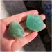 for raw Crystals Minerals Gemstone Natural Green Rough Stone for Home Decoration 100g 30-50mm - Buy Online on SooperMarket.com