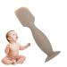 Aznever Baby Diaper Cream Applicator - Soft Silicone Spatula with Suction Cup Base | Safe & Smooth Diaper Cream Patch in Khaki for Easy Application - Buy Online on SooperMarket.com