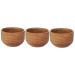 Angoily 3st container for shaving soap travel razor brush men shaving soap shaving soap shell shaving soap for men shaving bowls for men shaving foam shell shaving man bamboo light brownx3st 9.3x9.3x6cmx3pcs
