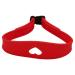 Perfeclan Silicone Hair Trimming Guide Adjustable Hair Band Accessory Portable Curved Silicone Haircut Band for DIY Trimming Shaving Red