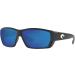 Costa Del Mar Men's Tuna Alley Matte Black/Grey Blue Polarized Sunglasses - 580g - Buy Online on SooperMarket.com