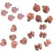 vreplrse 5 Pieces Pink Hair Clips Flower Women Girls Sweet Hairpins Styling Accessories Head Decoration Pin for DIY Crafts Heart - Buy Online on SooperMarket.com