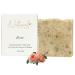 Natural cilt roses soap - 100% natural soap - without questionable ingredients - certified - handmade - shower soap for all skin types - shower gel - Natural food metics 100 g (1 Pack)