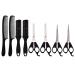 PRETYZOOM Hair Cutting Supplies 2 Hair Styling Tools Barber Shop Comb Suits for Men Hair Cutting Tools Modeling Flat Cut
