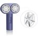 Portable Fabric Shaver & Lint Remover - Rechargeable Electric Clothes Shaver with 6 Blades - Dual-Speed Purple Fabric & Furniture Cleaner - Buy Online on SooperMarket.com
