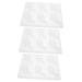 Abaodam 3pcs Fish Mold 3D Resin Molds Onigiri Mold Bread Baking Cake Baking Molds Candy Crafting Supplies