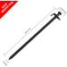 Eurmax USA 12 inch Multiuse Heavy Duty Steel Tent Stakes Tarp Pegs Camping Stakes for Outdoor Camping Canopy and tarp with 4 Ropes 10FT Length(Black) - Buy Online on SooperMarket.com