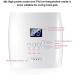 Rechargeable Cordless 66w UV Led Nail Lamp for Gel Polish - 5 Timer Settings, LCD Display - White - Buy Online on SooperMarket.com