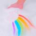 Buy INKEE Foamy Rainbow Bath Bombs - Set of 2 Unicorn & Cloud Shaped Kids Bath Fizzies | Strawberry Scented | International Shipping Available - Buy Online on SooperMarket.com