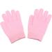 Moisturizing Spa Gloves - Unisex Pink Gel Gloves for Softening & Whitening | Best Spa Treatment - Buy Online on SooperMarket.com