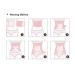 BIONICORE 3-in-1 Postpartum Belly Band Wrap | Abdominal Binder Support Belt | Pregnancy Recovery C-Section Body Shaper (Pink M) - Buy Online on SooperMarket.com