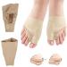 Bunion Protector Toe Separator | Breathable Non Slip Silicone | Reusable Polyurethane Fiber | 1 Pair Skin Color - Buy Online on SooperMarket.com