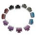 Fityle 12 Piece Resin Mini Hair Clip Set - Black Hair Claws & Accessories for All Hair Types | International Shipping - Buy Online on SooperMarket.com