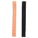 FiveTwofive 2 piece of spare bracelet for heart rate knives adjustable and breathable soft bracelet for heart rate knives-(black + orange) black & orange