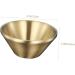 Zerodeko 4pcs Double Layer Insulation Bowl Camping Bowls Noodle Bowl Decorative Soup Bowl Dishes Reusable Ice Cream Bowls Korean Soup Noodles Stainless Steel Bowl Toddler Anti-Scald Pasta 12X12X5.8CMx4pcs Goldenx4pcs - Buy Online on SooperMarket.com