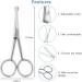 Buy Adiwo 10.5 cm Stainless Steel Dog Hair Scissors | Rounded Fur Scissors for Perfect Coat Care | International Shipping - Buy Online on SooperMarket.com