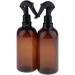Buy Sgersten 2 x 500ml Empty Amber Spray Bottles for Essential Oils & Aromatherapy - Durable Plastic | International Shipping - Buy Online on SooperMarket.com