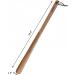 Luxdecor 24in Long Handle Wooden Shoe Horn for Men & Women - Walnut (Natural) - Shoe Helper for Seniors & Kids - Buy Online on SooperMarket.com