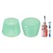 PATIKIL Roller Skate Toe Stops with Screwdriver, 82A Rubber Brake Stoppers Block, for Roller Skate Accessories Replacement Green