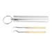 Tooth Cleaning Tools Portable Widely Used Toothpick Set Compact Wear-resistant for Camping