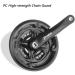 Bibike 6/7/8 Speed Mountain Bike Crankset 170mm Square Diamond Hole - 24/34/42T Chainrings - Buy Online on SooperMarket.com